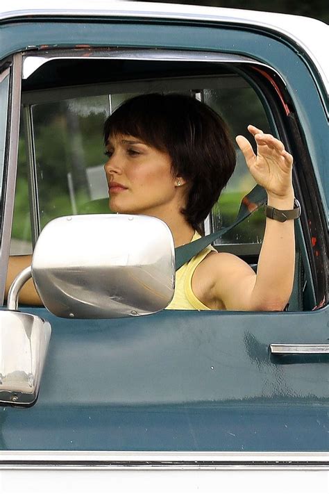Natalie Portman Films Reshoots For Her Upcoming Movie Lucy In The Sky In La Gotceleb