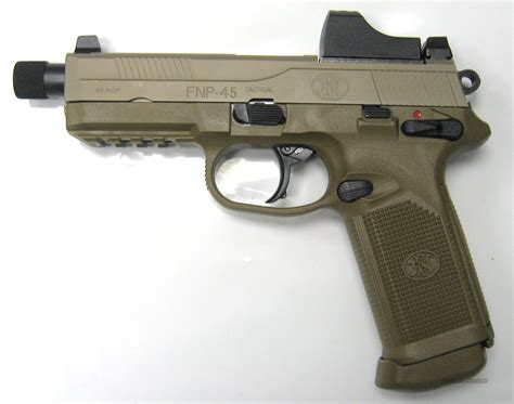 Fn Fnp 45 Tactical W Optics And Thre For Sale At