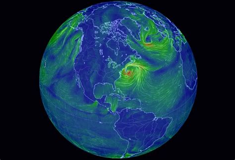 Earth Wind Map See Current Wind Speeds All Over The Earth Our Planet