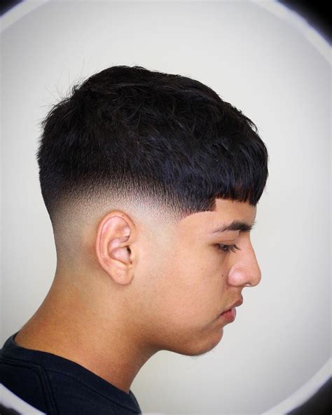 French Crop Low Fade Simple Haircut And Hairstyle