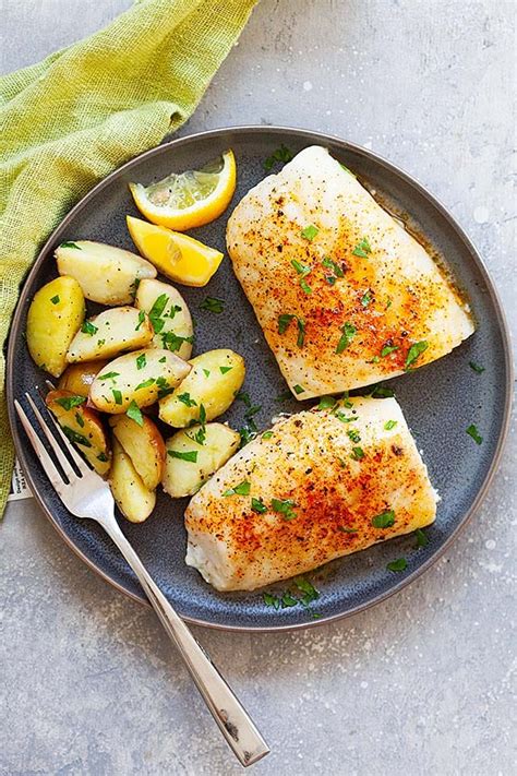 Set the oven to gas mark 7 or 220°c. Baked Cod (One of the Best Cod Recipes!) - Rasa Malaysia
