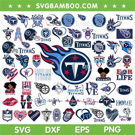 Tennessee Titans Mega Bundle Svg