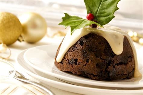 The most festive way to eat baked camembert. Traditional Irish Christmas pudding with brandy butter recipe