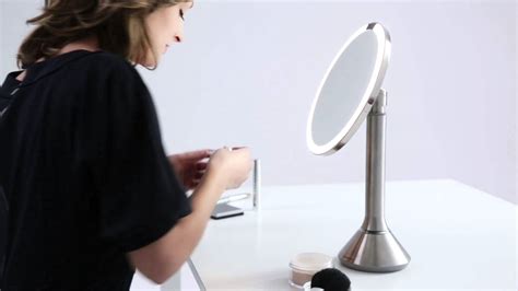 Simplehuman Stainless Steel Sensor Magnifying Mirror 1x Or 10x Magnification Ebay