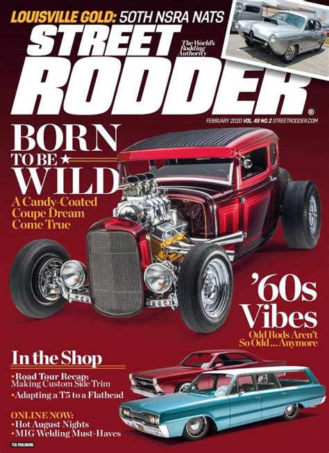 Street Rodder Magazine Subscription Discount Hot Rod Network