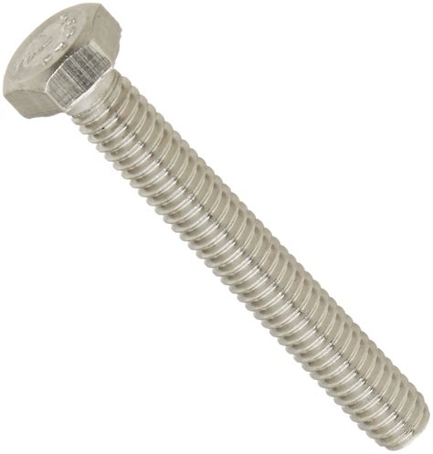 Meets Asme B1821astm F593 Pack Of 50 18 8 Stainless Steel Hex Bolt