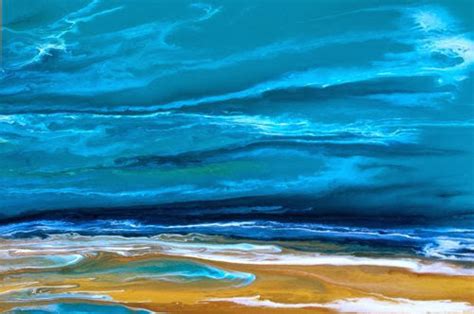 Kimberly Conrad Daily Paintings Contemporary Abstract Seascape Beach