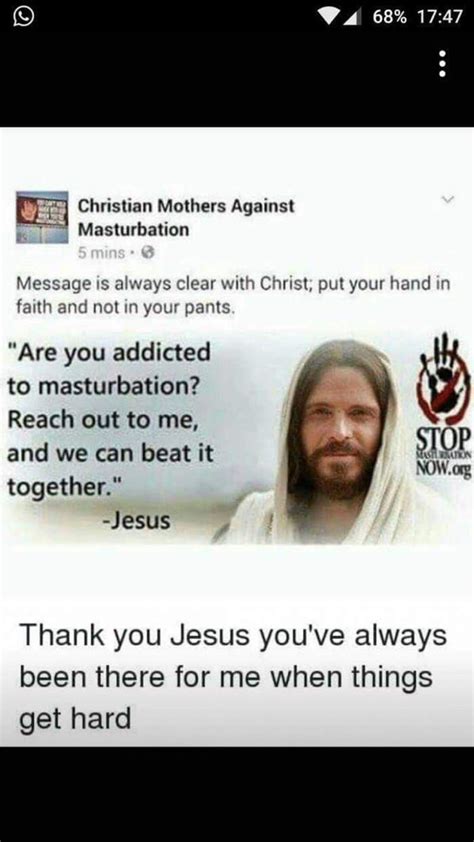 Pastor Alex On Twitter Christians Against Masturbation 🙏