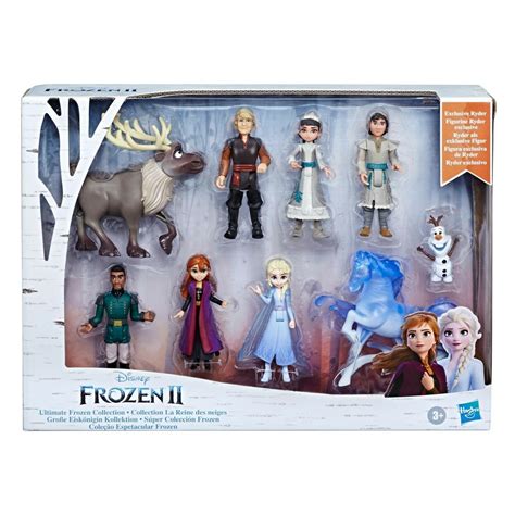 Frozen 2 Ultimate Miniature Figure Collection Set 9 Figures