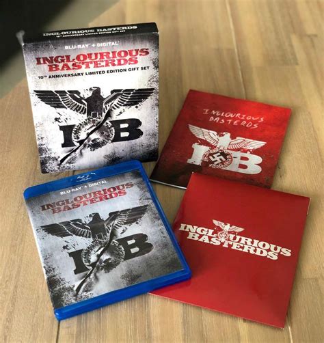 Inglourious Basterds Th Anniversary Limited Edition Gift Set Blu Ray Hobbies Toys Music
