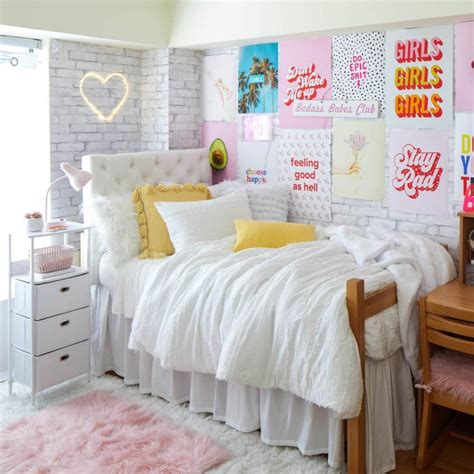 gray and pink dorm room ideas glam dorm rooms that you need to copy lures and lace burnt