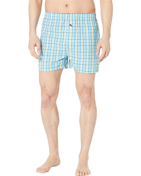 Tommy Bahama Cotton Woven Boxers Zappos Com