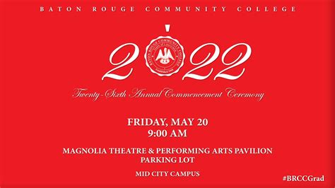 brcc 2022 spring commencement ceremony youtube