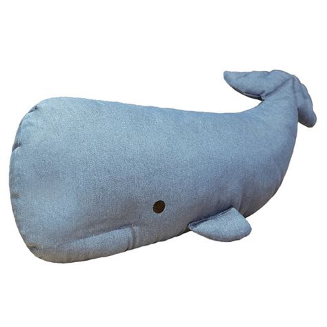Blue Whale Pillows Soft Stuffed Plush Toy Gage Beasley