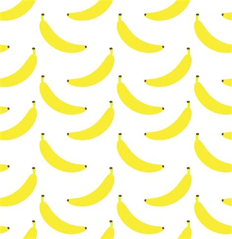 Premium Vector Seamless Pattern Of Bananas