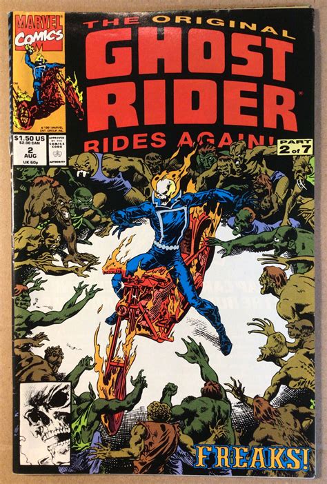 The Original Ghost Rider Rides Again 1 7 Marvel Comics 1991 Ebay