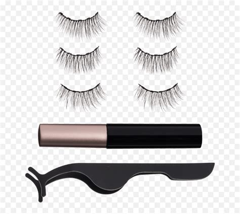 glossmetics premium magnetic eyeliner and lashes kit eyelash extensions emoji eyelash emoji