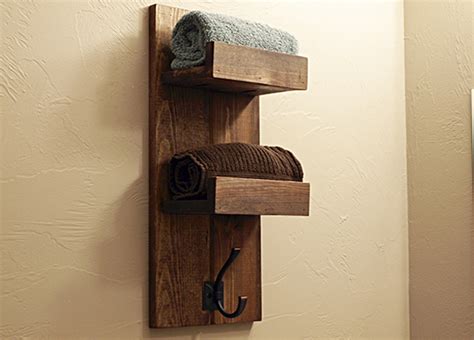 How To Make A Wooden Towel Rack My Decorative