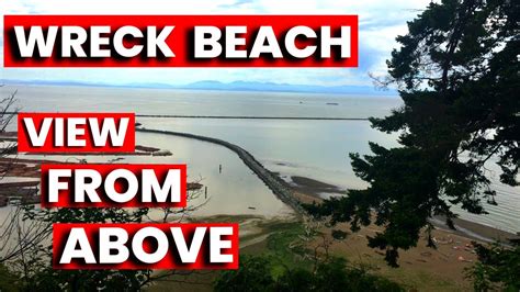 Wreck Beach Vancouver Bc Canada View From Above Youtube