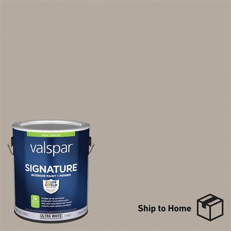 Valspar Signature Satin Perfect Greige Hgsw2475 Interior Paint 1