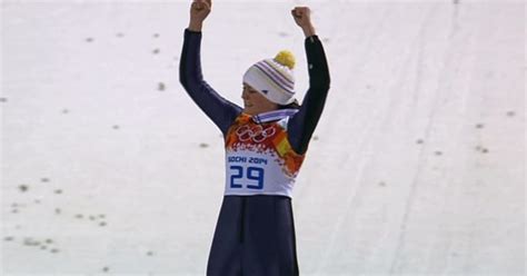 Carina Vogt Wins Gold Ski Jumping Sochi 2014