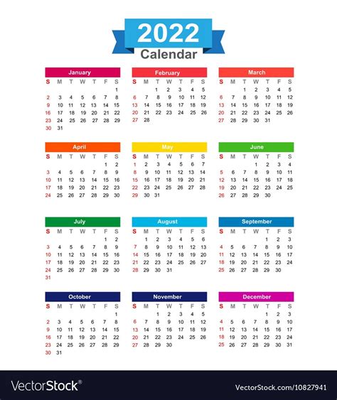 Printable 2022 Yearly Calendar Premium Templates Images