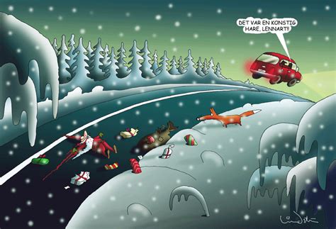 Du hittar även bildmontage och skämtteckningar. Från oss på Björkåsen till Er allihop - En Riktigt God Jul ...