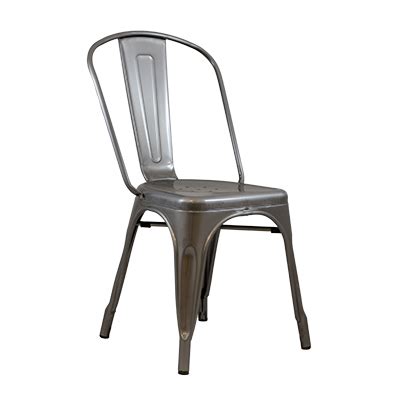 Looking for comfortable, durable, and customizable ergonomic industrial chairs? Gunmetal Industrial Metal Chair Rental