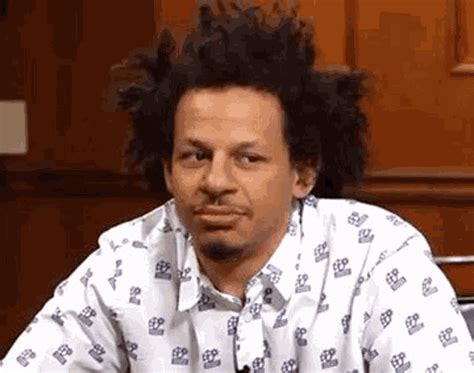 Eric Andre Raise Eyebrows Gif Eric Andre Raise Eyebrows Make Face Discover Share Gifs