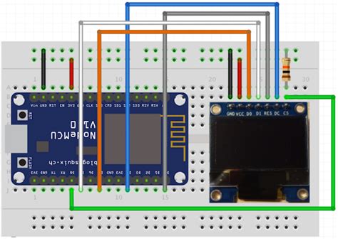 Nodemcu Esp8266 Oled Display Module Circuit Diagram And Programming Images