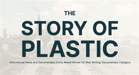 The Story Of Plastic Break Free From Plastic