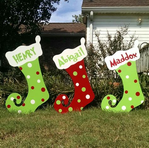 Check spelling or type a new query. Custom Personalized Christmas polka dot yard art ...