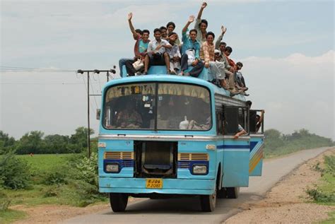 Travelling By Bus In India Is Always Exciting Photo By Audley Blog