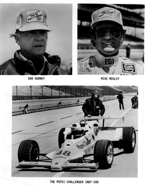 Jeffs Indy Talk Press Kit Photo Of The Day Dan Gurney And Mike Mosley