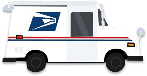 Mail Truck Png Png Image Collection