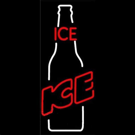 Custom Bud Ice Bottle Beer Sign Neon Sign USA Custom Neon Signs Shop