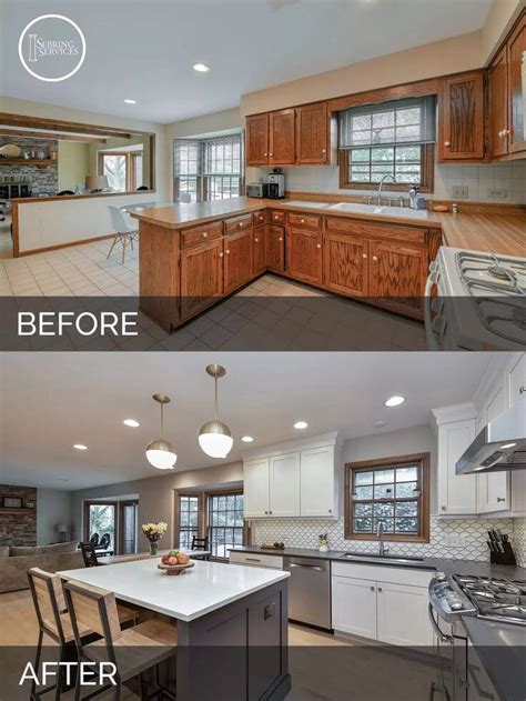 Sky blue is another popular kitchen color for walls and cabinets. 25+ Before and After: Budget Friendly Kitchen Makeover Ideas and Designs for 2017