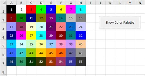 Background Colors In Excel Vba Easy Excel Macros