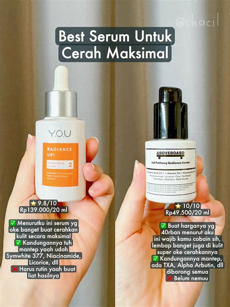 Best Serum Untuk Cerahkan, Jerawat, Anti Aging ‼️ | Galeri diposting