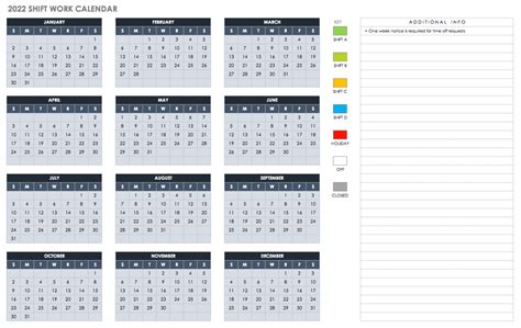 15 Free 2022 Monthly Calendar Templates Smartsheet