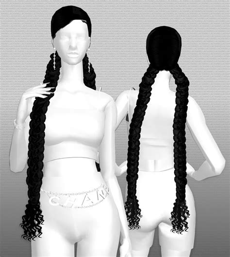 The Sims2 Chanella Hair Pack Collection 5mesh Средневековые