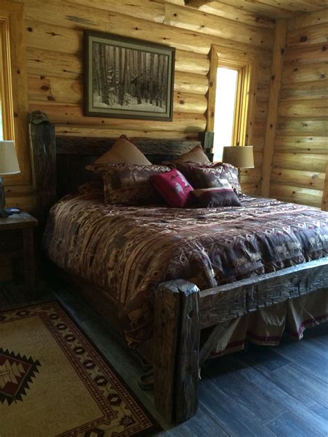 Timber Frame Trestle Bed Rustic Bed Big Timber Bed Queen Etsy Artofit