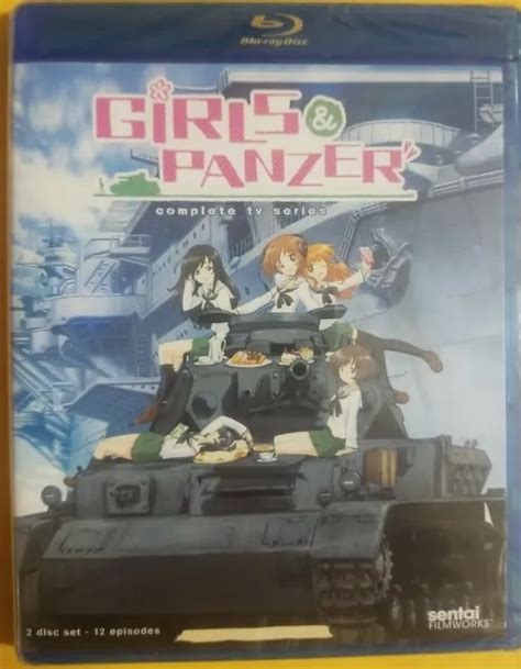 Girls Und Panzer Complete Anime Tv Series Collection Blu Ray Picclick