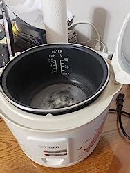 Tiger Jaz A U Fh Cup Uncooked Rice Cooker And Warmer With Steam