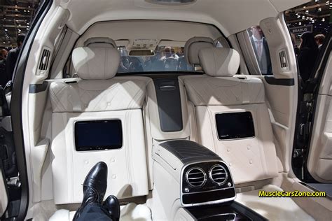 Mercedes Maybach S Pullman Interior Geneva Motor Show