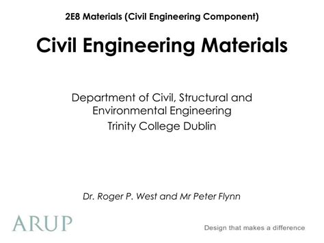 Ppt Civil Engineering Materials Powerpoint Presentation Free