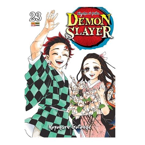 Demon Slayer Vol23 Kimetsu No Yaiba Mangá Panini Livros