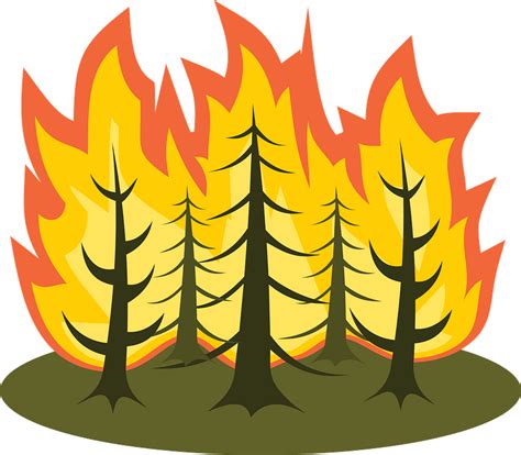 Forest On Fire Clipart Free Download Transparent Png Creazilla