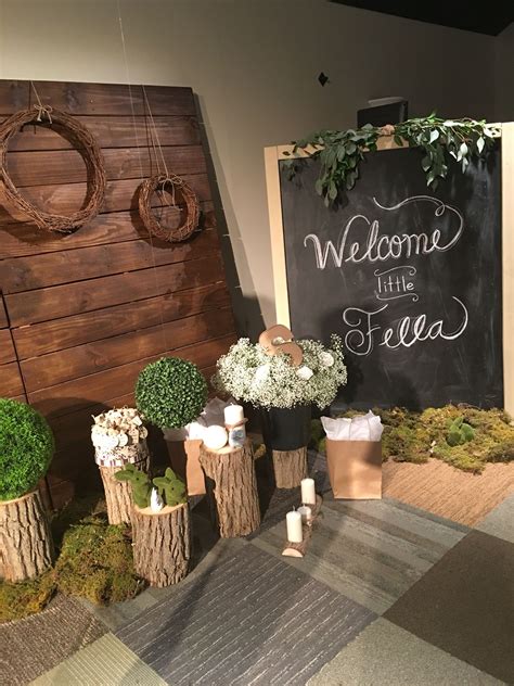 Forest Themed Baby Shower