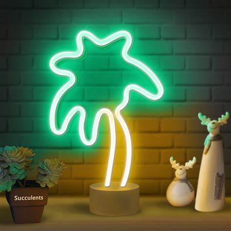 Buy Lumoonosity Palm Tree Lights Neon Signs Coconut Tree Neon Light
